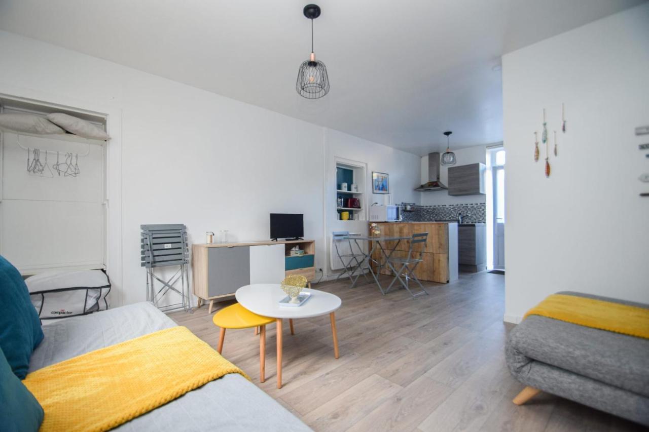 Grand studio au coeur de Dinard à 1min du marché et 6min plage de l'Écluse Apartamento Exterior foto