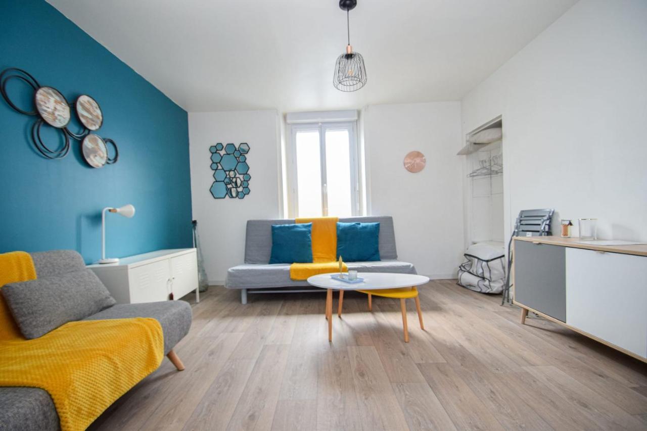 Grand studio au coeur de Dinard à 1min du marché et 6min plage de l'Écluse Apartamento Exterior foto