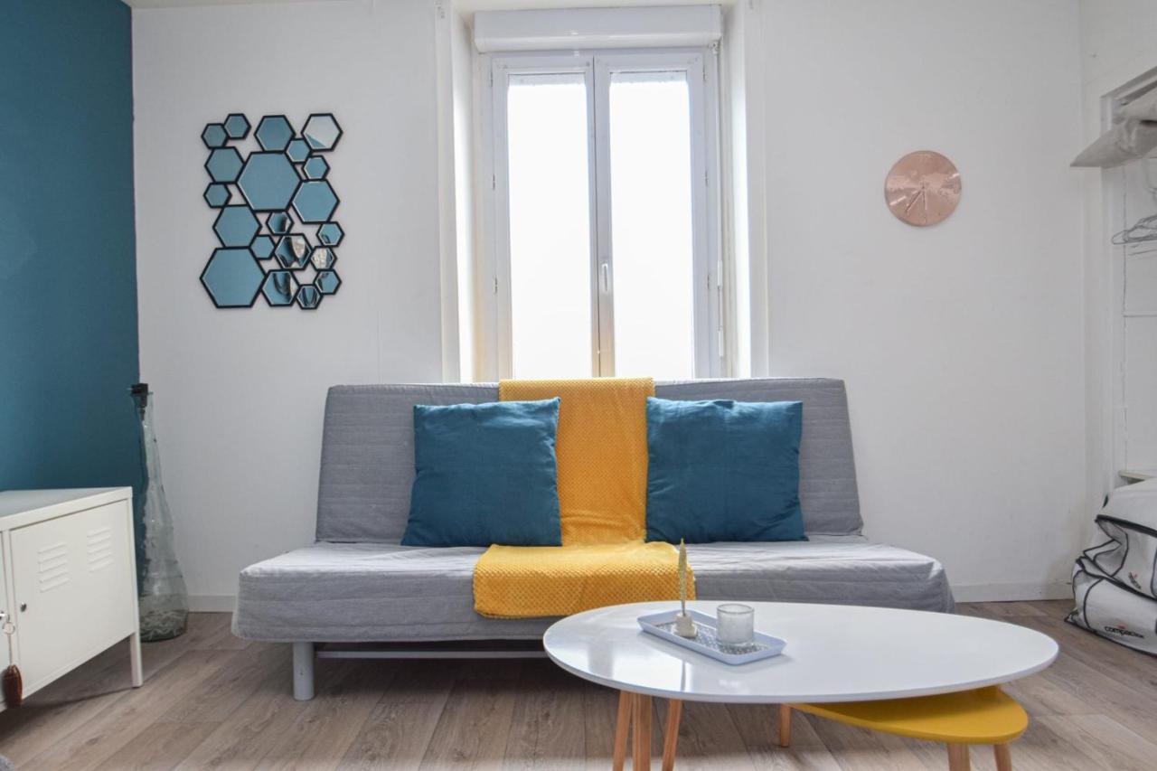 Grand studio au coeur de Dinard à 1min du marché et 6min plage de l'Écluse Apartamento Exterior foto
